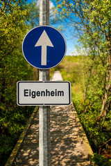 Schild 239 - Eigenheim