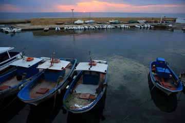 Fototapeta premium Gallipoli, il porto