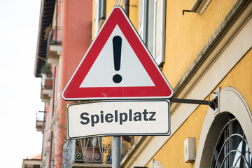 Schild 213 - Spielplatz