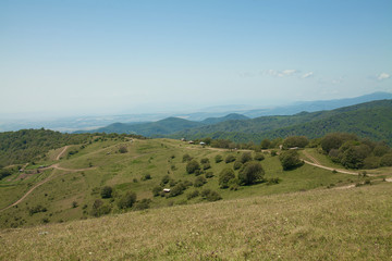 Obraz premium Beautiful landscape of the mountains of Georgia