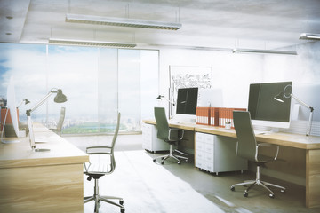 Contemporary office interior