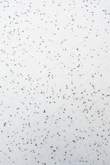 Texture polyester foam consisting of white and black balls