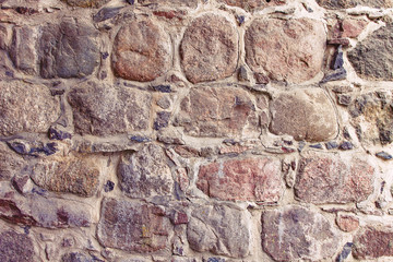 Background texture of a stone wall. Masonry.