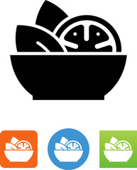 Salad Icon - Illustration