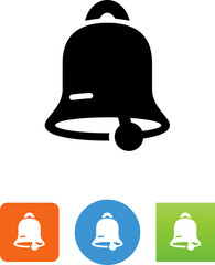 School Bell Icon - Illustration