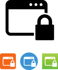 Secure Site Icon - Illustration