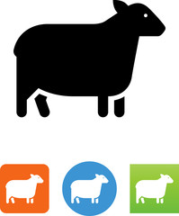 Sheep Icon - Illustration