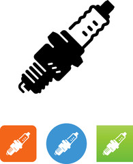 Spark Plug Icon - Illustration