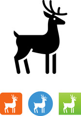 Stag Icon - Illustration