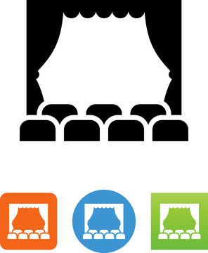 Theatre Icon - Illustration