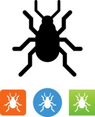 Vector Beetle Icon - Illustration