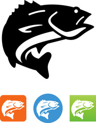 Walleye Icon - Illustration