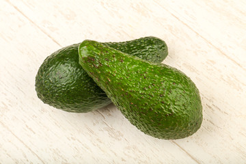 Two avocado