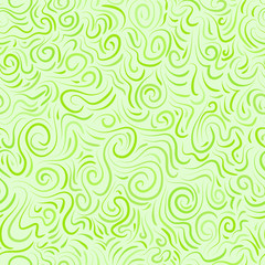 abstract vector colored swirls seamless pattern
