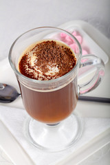 Coffee with ice-cream