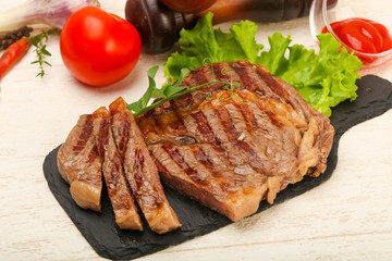 Rib eye steak