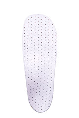 orthopedic insoles on white background