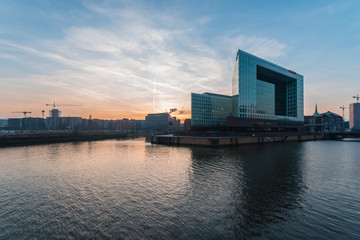 Hamburg Sunset Spiegel