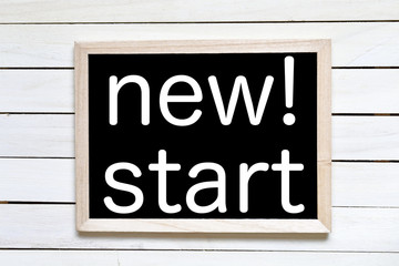 Fototapeta premium 新しいスタート