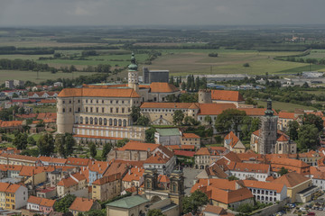 Fototapeta premium Mikulov town in south Moravia region