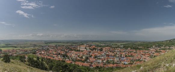 Obraz premium Mikulov town in south Moravia region
