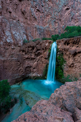 Havasupai Waterfalls in Arizona