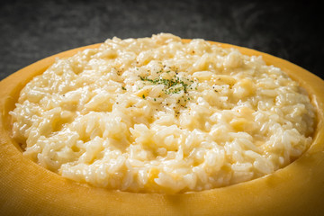 本格的チーズリゾット　Cheese Risotto Italian Cuisine