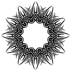 Obraz premium pattern frame