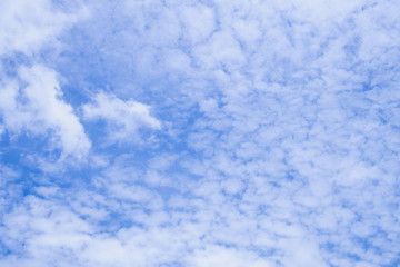 Fototapeta na wymiar blue sky with clouds nature abstract background