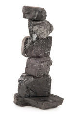 Obraz premium Pile of coal