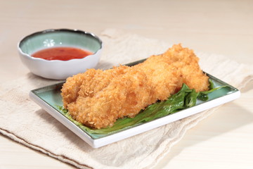 deep fried fish