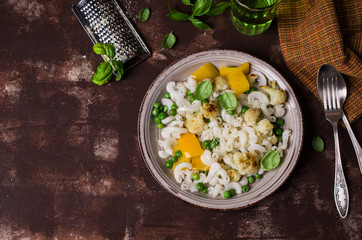 Rice organic pasta