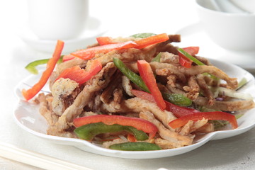 deep fried fish