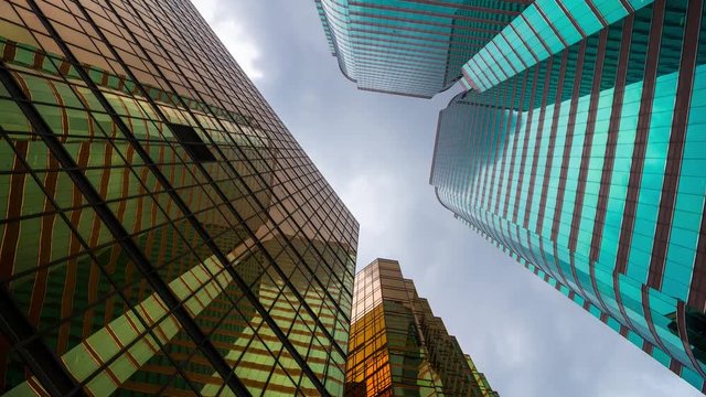 Low angle view of Skyscraper