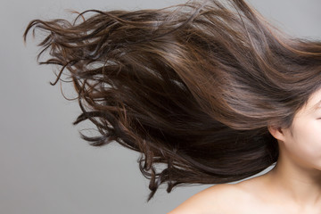 Obraz premium 躍動感ある髪