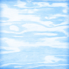 Light blue wood plank texture for background.