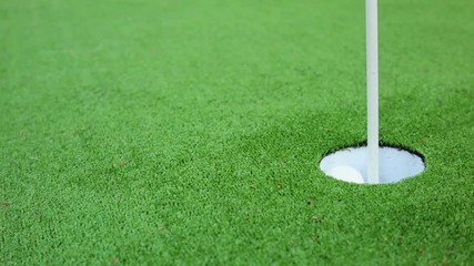 The perfect golf putt - Powered by Adobe