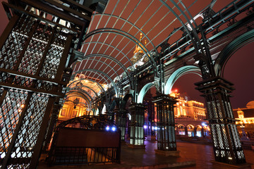 The Metallic Structure of Arches near Saint Sophia Cathedral