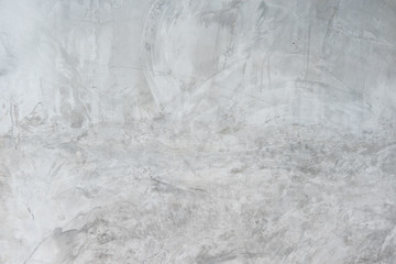 Polished cement wall.