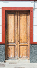 Alte Haustür aus Holz