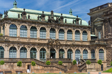 Fototapeta na wymiar Zwinger in Dresden, Germany, Europe