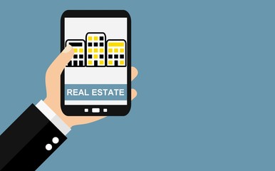 Real Estate auf dem Smartphone