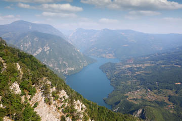 viewpoint Banjska stena Tara mountain Serbia