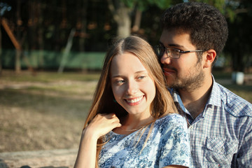 Fototapeta premium Сouple in love.