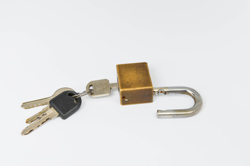 Key is unlocked a master key