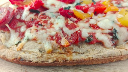 Pizzabaguette Salami mit Käse
