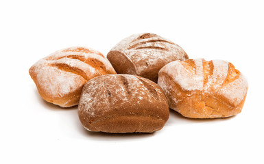 Buns isolated