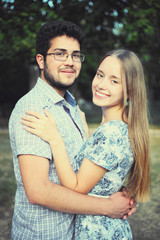 Fototapeta premium Сouple in love.
