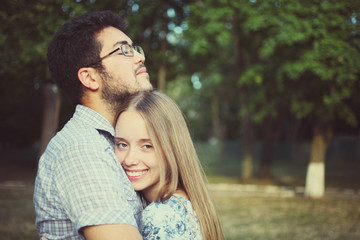 Fototapeta premium Сouple in love.