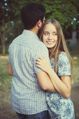 Fototapeta premium Сouple in love.